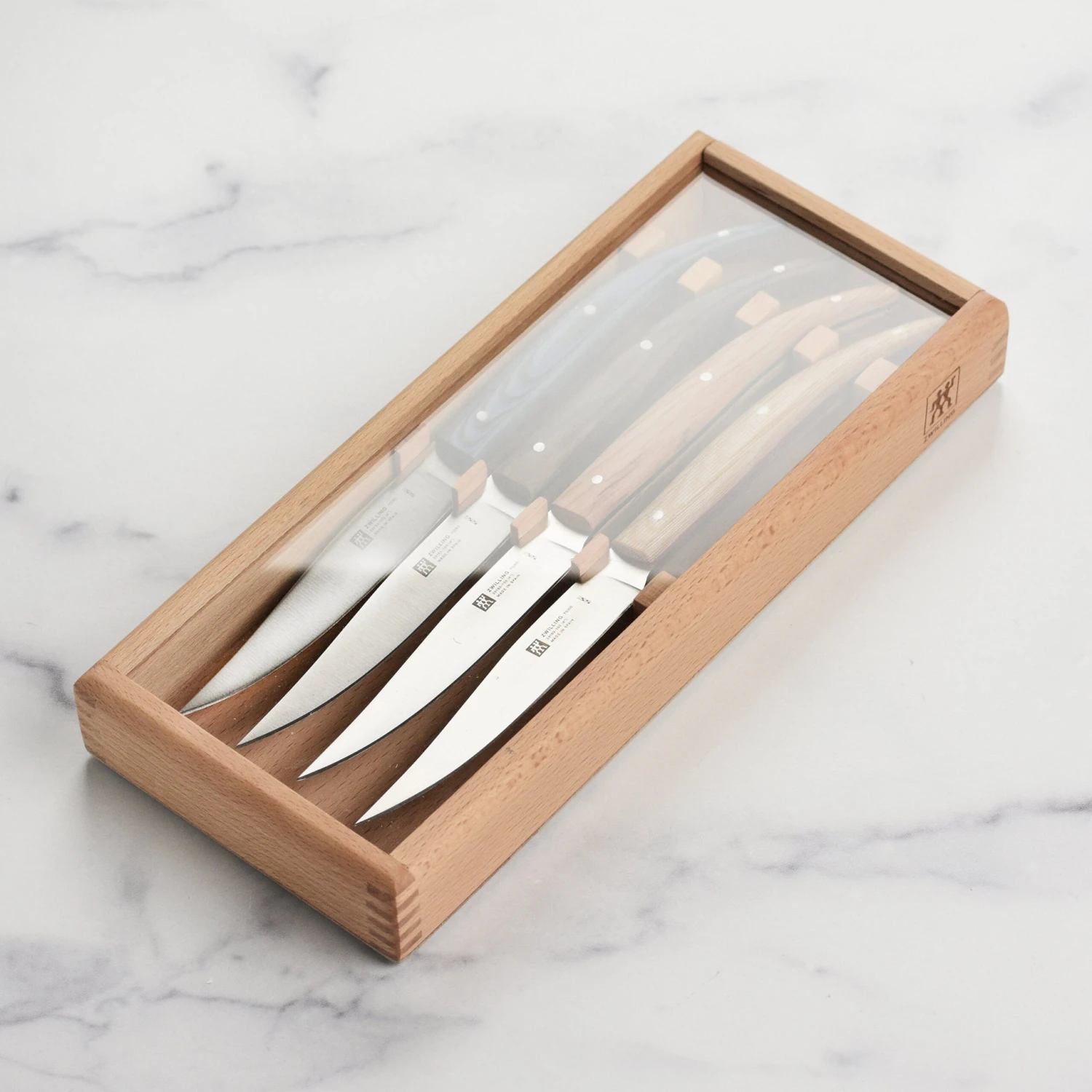 Zwilling 4 Piece Toro Steak Knife Set With Wood Gift Box 8 Zwilling 4 Piece Toro Steak Knife Set With Wood Gift Box - Image 6