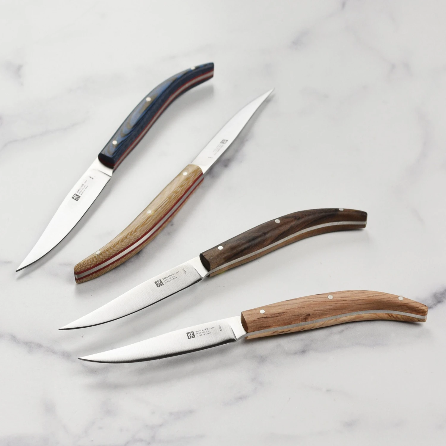 Zwilling 4 Piece Toro Steak Knife Set With Wood Gift Box 4 Zwilling 4 Piece Toro Steak Knife Set With Wood Gift Box - Image 2