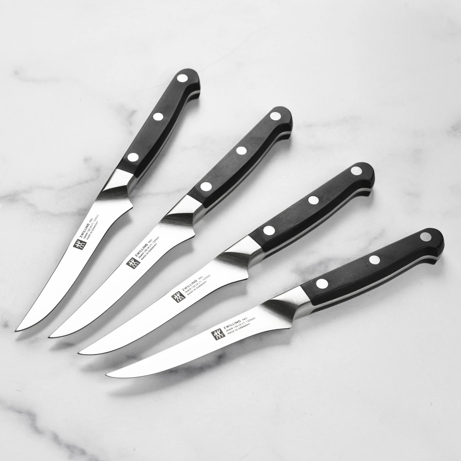 Zwilling Pro 4 Piece Steak Knife Set 3 Zwilling Pro 4 Piece Steak Knife Set