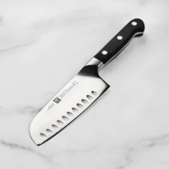 Zwilling Pro 5.5" Hollow Edge Wide Santoku Knife