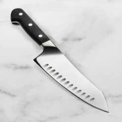 Zwilling Pro 7" Hollow Edge Rocking Santoku Knife 11 Zwilling Pro 7" Hollow Edge Rocking Santoku Knife -Zwilling Shop DSC 1131