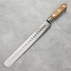 K Sabatier Olive Wood 10" Hollow Edge Slicing Knife