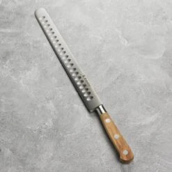 K Sabatier Olive Wood 10" Hollow Edge Slicing Knife -Zwilling Shop DSC 1261