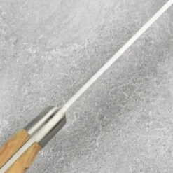 K Sabatier Olive Wood 10" Hollow Edge Slicing Knife -Zwilling Shop DSC 1268