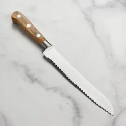 K Sabatier Olive Wood 8" Bread Knife -Zwilling Shop DSC 1285