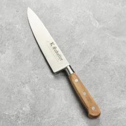 K Sabatier Olive Wood 6" Chef's Knife -Zwilling Shop DSC 1319