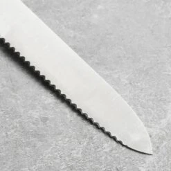 K Sabatier Olive Wood 5" Serrated Tomato Knife -Zwilling Shop DSC 1329