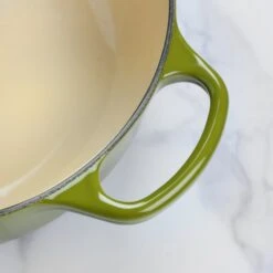 Le Creuset Signature Cast Iron 3.5-quart Olive Sauteuse Dutch Oven -Zwilling Shop DSC 1475