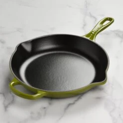 Le Creuset Signature Cast Iron 10.25" Olive Skillet -Zwilling Shop DSC 1477 1