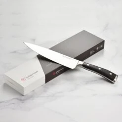 Wusthof Ikon Blackwood 8" Chef's Knife 15 Wusthof Ikon Blackwood 8" Chef's Knife -Zwilling Shop DSC 1594