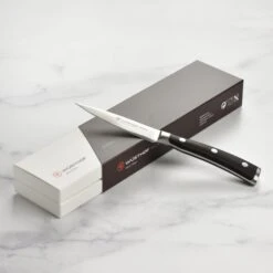 Wusthof Ikon Blackwood 3.5" Paring Knife -Zwilling Shop DSC 1602