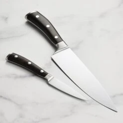Wusthof Ikon Blackwood 2 Piece Chef's & Paring Knife Set 14 Wusthof Ikon Blackwood 2 Piece Chef's & Paring Knife Set -Zwilling Shop DSC 1605