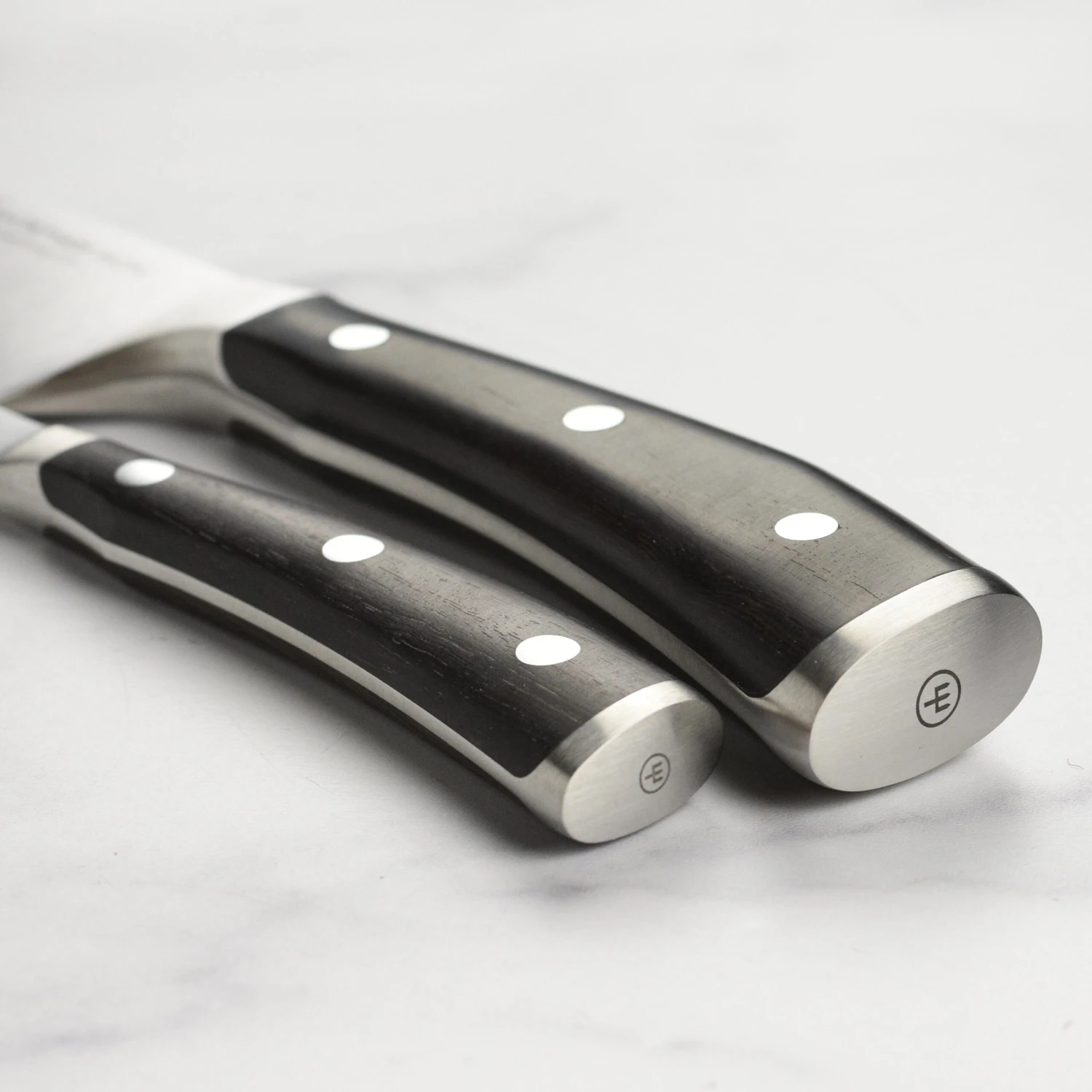 Wusthof Ikon Blackwood 2 Piece Chef's & Paring Knife Set 4 Wusthof Ikon Blackwood 2 Piece Chef's & Paring Knife Set - Image 2