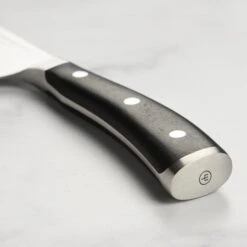 Wusthof Ikon Blackwood 6" Chef's Knife -Zwilling Shop DSC 1625