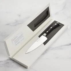 Wusthof Ikon Blackwood 6" Chef's Knife -Zwilling Shop DSC 1631