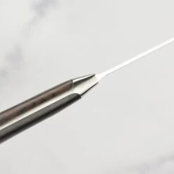 Wusthof Ikon Blackwood 8" Bread Knife -Zwilling Shop DSC 1655