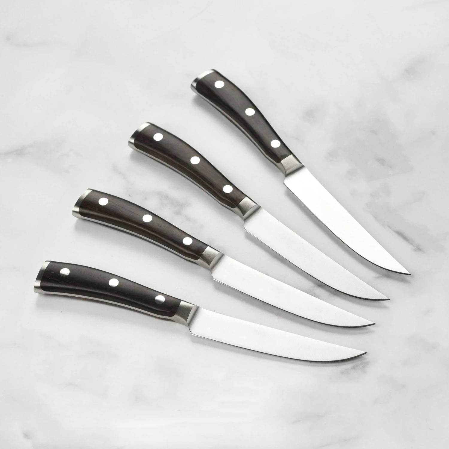 Wusthof Ikon Blackwood 4 Piece Steak Knife Set With Wood Case 9 Wusthof Ikon Blackwood 4 Piece Steak Knife Set With Wood Case - Image 7