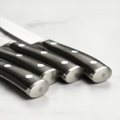 Wusthof Ikon Blackwood 4 Piece Steak Knife Set With Wood Case 13 Wusthof Ikon Blackwood 4 Piece Steak Knife Set With Wood Case -Zwilling Shop DSC 1670