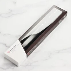 Wusthof Classic Ikon 5" Serrated Utility Knife -Zwilling Shop DSC 1678