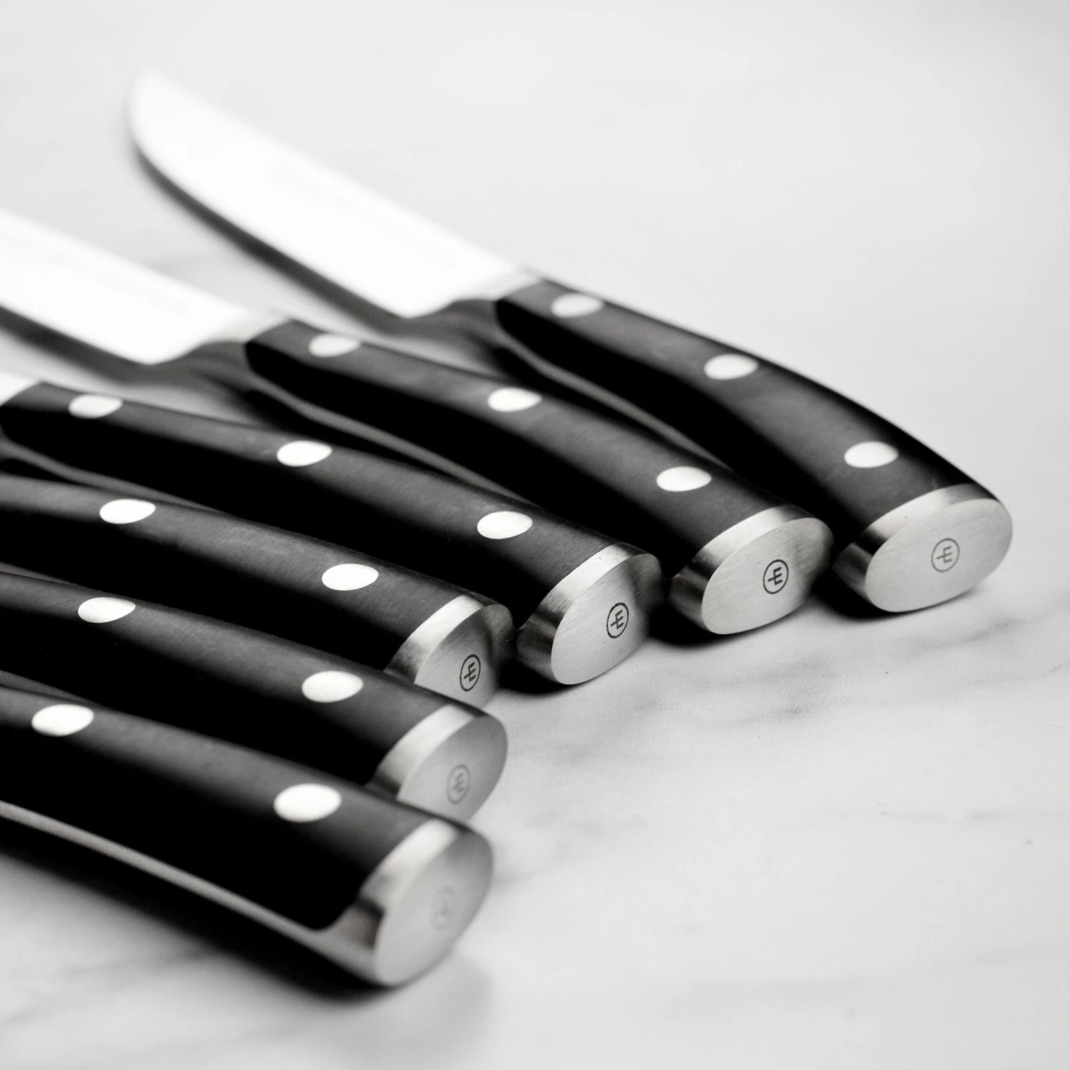 Wusthof Classic Ikon 6 Piece Steak Knife Set With Wood Case 5 Wusthof Classic Ikon 6 Piece Steak Knife Set With Wood Case - Image 3