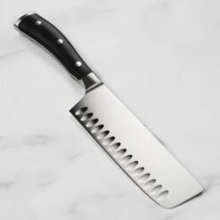 Wusthof Classic Ikon 7" Hollow Edge Nakiri Knife -Zwilling Shop DSC 1711