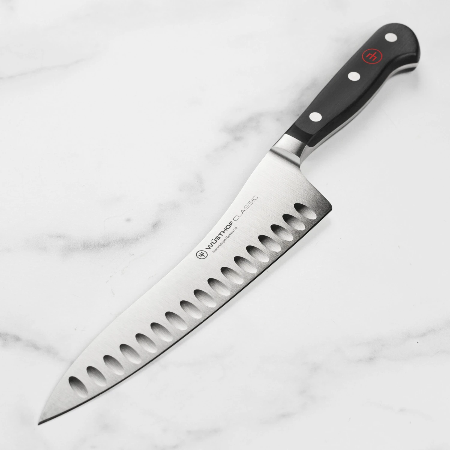 Wusthof Classic 8" Hollow Edge Wunder Knife 3 Wusthof Classic 8" Hollow Edge Wunder Knife