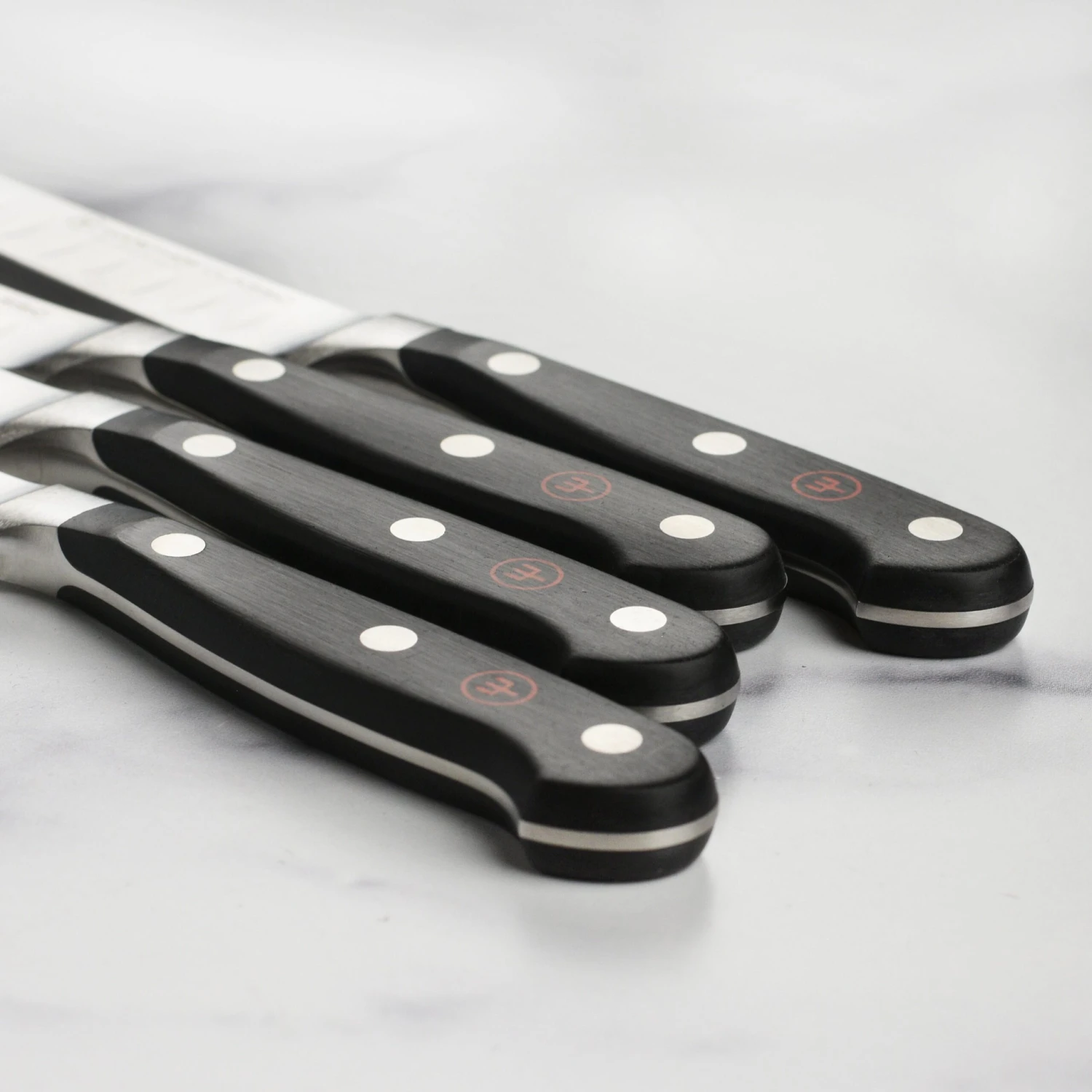 Wusthof Classic 4 Piece Hollow Edge Steak Knife Set 4 Wusthof Classic 4 Piece Hollow Edge Steak Knife Set - Image 2