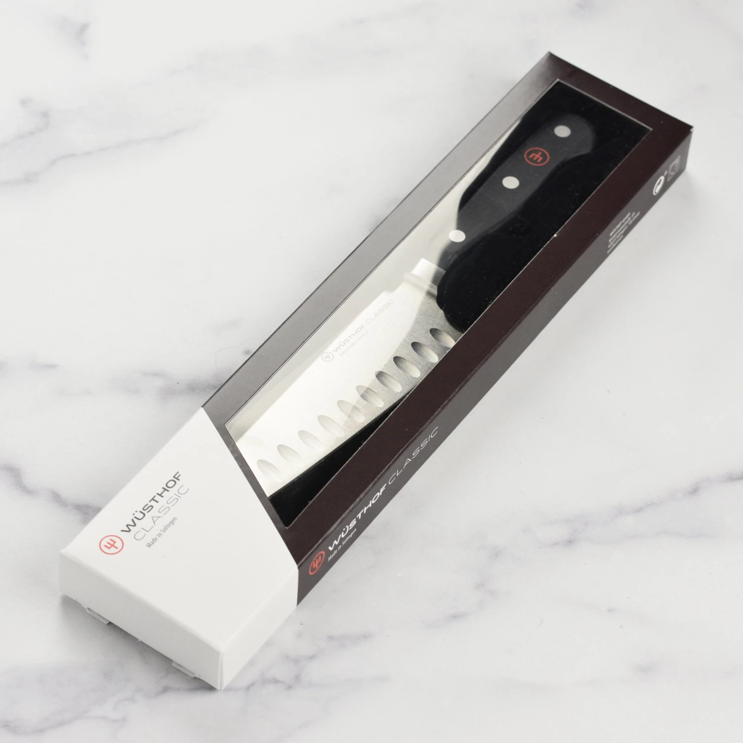 Wusthof Classic 5" Hollow Edge Santoku Knife 8 Wusthof Classic 5" Hollow Edge Santoku Knife - Image 6