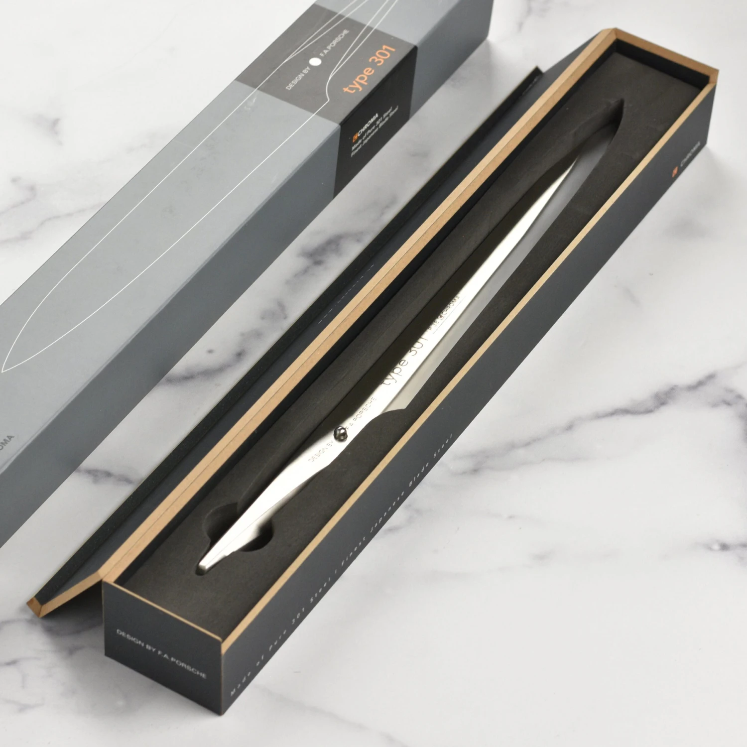 Chroma Type 301 9.75" Sashimi Knife 7 Chroma Type 301 9.75" Sashimi Knife - Image 5