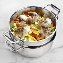 All-Clad 5-quart Steaming Pot -Zwilling Shop DSC 2177