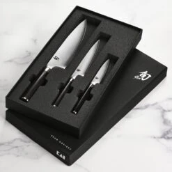 Shun Classic 3 Piece Knife Set -Zwilling Shop DSC 2261