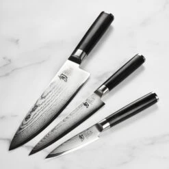 Shun Classic 3 Piece Knife Set -Zwilling Shop DSC 2264