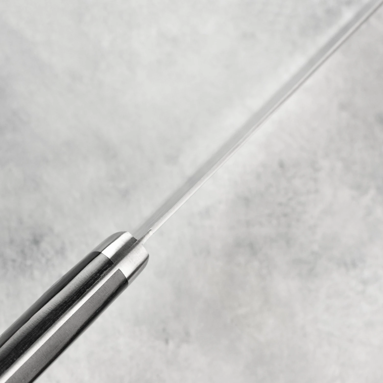 Masutani VG1 Hammered 5" Nakiri, Black Handle 5 Masutani VG1 Hammered 5" Nakiri, Black Handle - Image 3