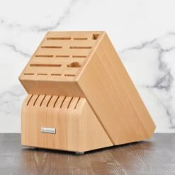Wusthof Classic Ikon Creme 23 Piece Walnut Knife Block Set -Zwilling Shop DSC 2368