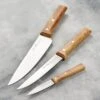 Opinel Parallele Olivewood 3 Piece Knife Set 1 Opinel Parallele Olivewood 3 Piece Knife Set -Zwilling Shop DSC 2389