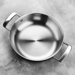 Demeyere Black 9.5" Double Handle Fry Pan -Zwilling Shop DSC 2550