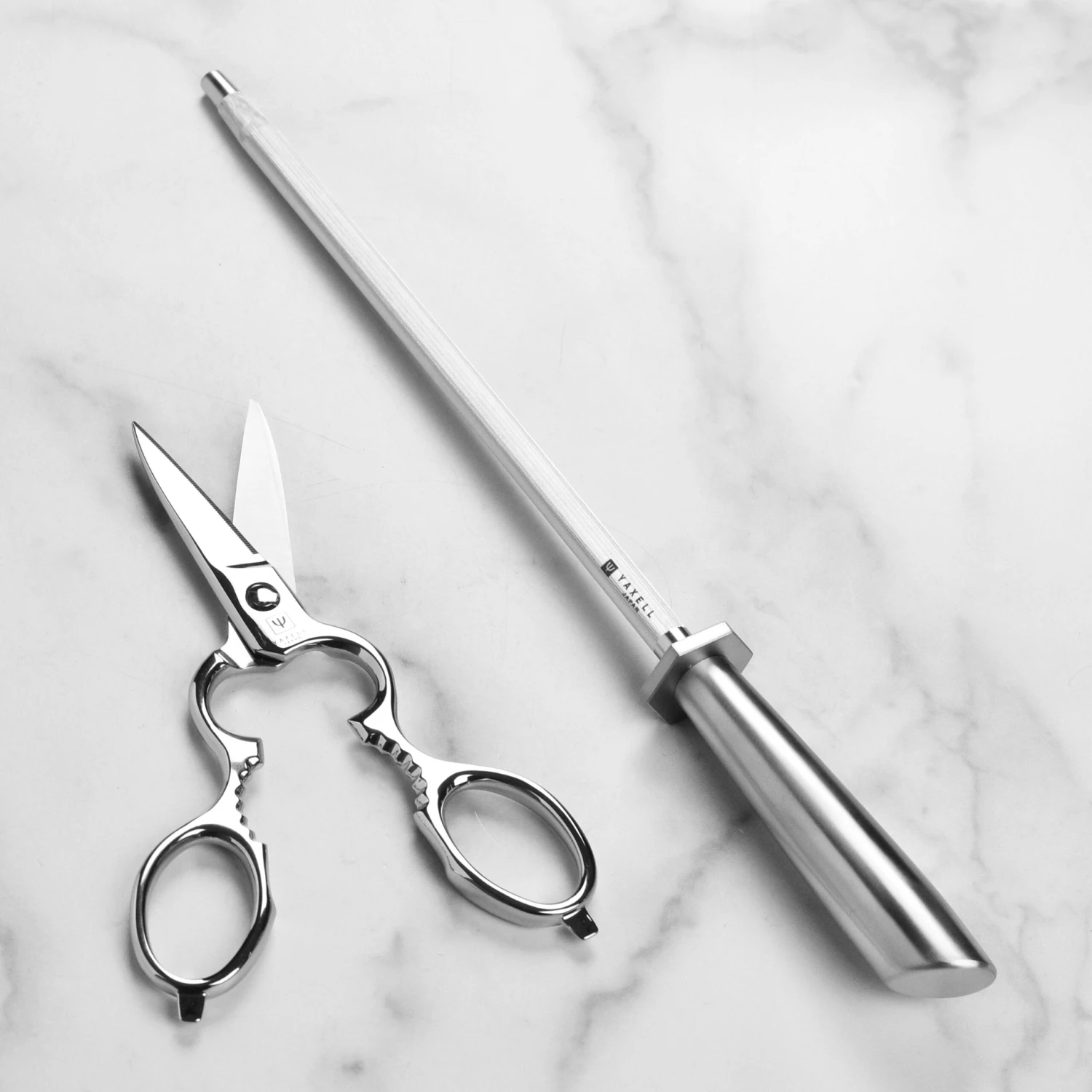 Yaxell Super Gou SG2 16 Piece Gray Ash Knife Block Set 11 Yaxell Super Gou SG2 16 Piece Gray Ash Knife Block Set - Image 9