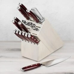 Yaxell Super Gou SG2 16 Piece Gray Ash Knife Block Set 15 Yaxell Super Gou SG2 16 Piece Gray Ash Knife Block Set -Zwilling Shop DSC 2558