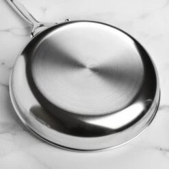 Demeyere 5-Plus 11" Stainless Steel Fry Pan With Glass Lid -Zwilling Shop DSC 2585