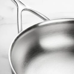 Demeyere 5-Plus 9.5" Stainless Steel Fry Pan 12 Demeyere 5-Plus 9.5" Stainless Steel Fry Pan -Zwilling Shop DSC 2601