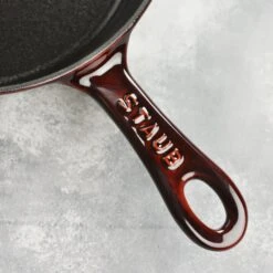 Staub 8.5" Grenadine Cast Iron Deep Traditional Skillet -Zwilling Shop DSC 2607