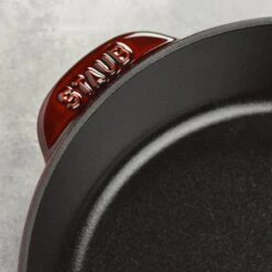 Staub 8.5" Grenadine Cast Iron Deep Traditional Skillet -Zwilling Shop DSC 2608