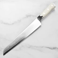 Zanmai Classic Damascus Corian 9" Bread Knife -Zwilling Shop DSC 2743 1