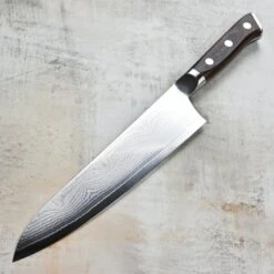 Zanmai Classic Damascus Ironwood 9.4" Gyuto -Zwilling Shop DSC 2750