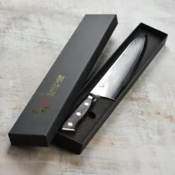 Zanmai Classic Damascus Ironwood 9.4" Gyuto -Zwilling Shop DSC 2754