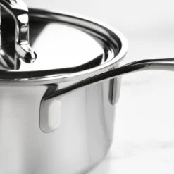 Demeyere 5-Plus 3-quart Stainless Steel Saucepan -Zwilling Shop DSC 2952
