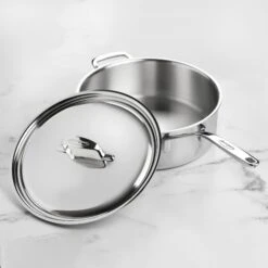 Demeyere 5-Plus 6.5-quart Stainless Steel Saute Pan 15 Demeyere 5-Plus 6.5-quart Stainless Steel Saute Pan -Zwilling Shop DSC 2961