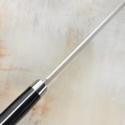 Masutani VG10 Damascus 7" Gyuto, Black Handle -Zwilling Shop DSC 2975