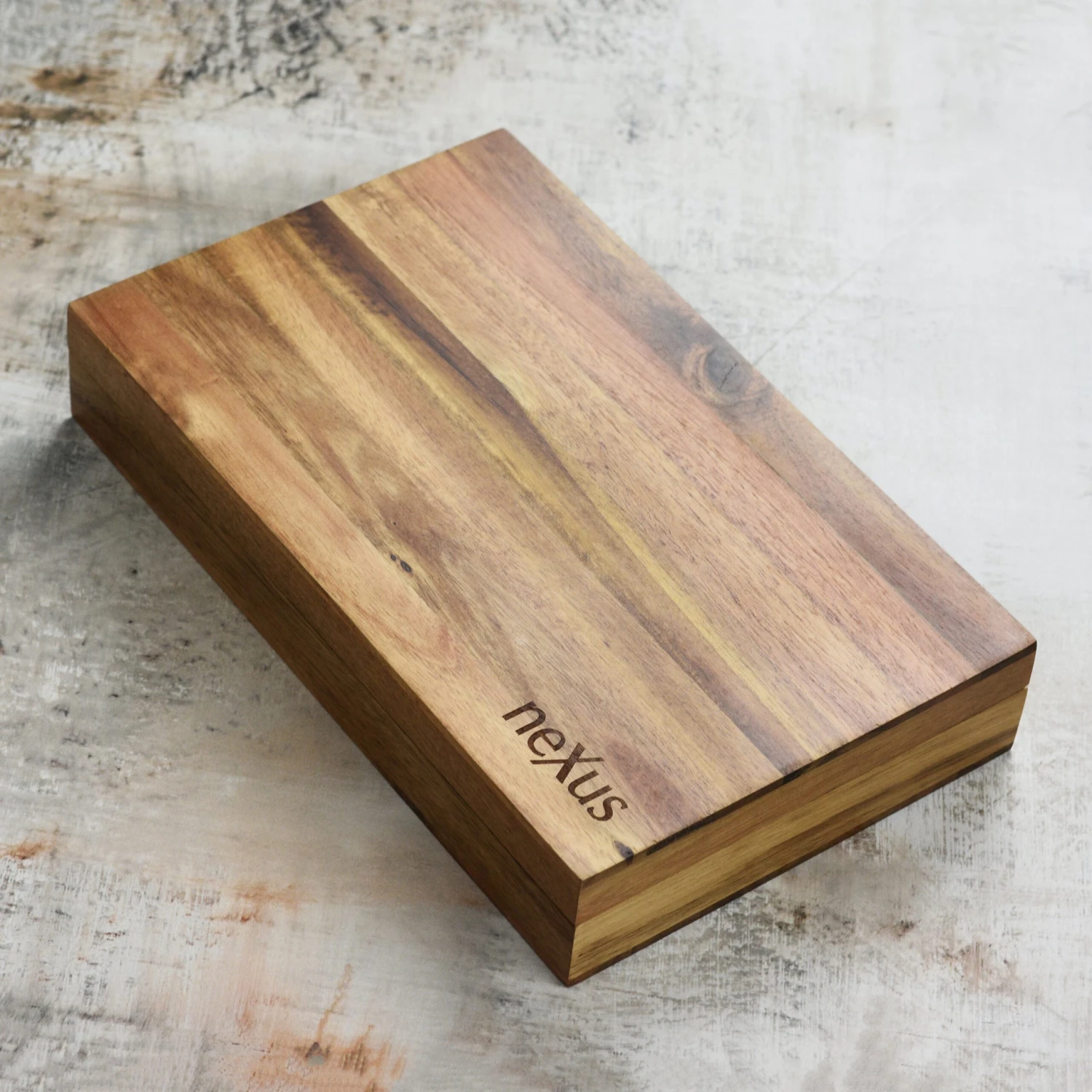 Nexus 4 Piece Damascus Steak Knife Set, Resin & Stabilized Wood 9 Nexus 4 Piece Damascus Steak Knife Set, Resin & Stabilized Wood - Image 7