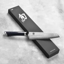 Shun Shiranami 7" Santoku Knife -Zwilling Shop DSC 3403